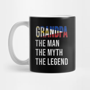 Grand Father Filipino Grandpa The Man The Myth The Legend - Gift for Filipino Dad With Roots From  Philippines Mug